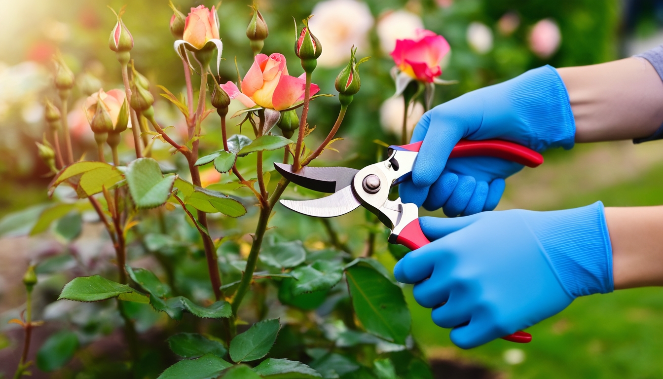 tailler les rosiers
