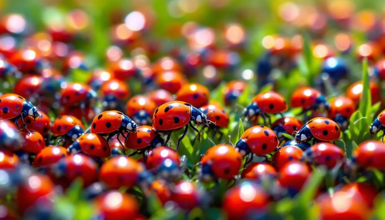 invasions de coccinelles