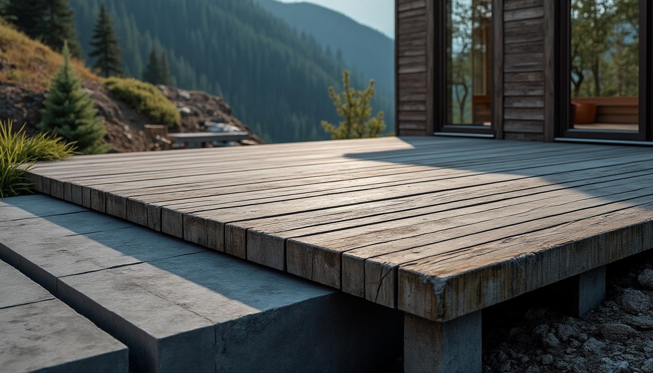 découvrez comment transformer votre espace extérieur avec une terrasse en béton sur pilotis, parfaitement adaptée à un terrain en pente. retrouvez nos astuces pratiques pour réussir votre projet et maximiser l'esthétique et la fonctionnalité de votre terrasse.