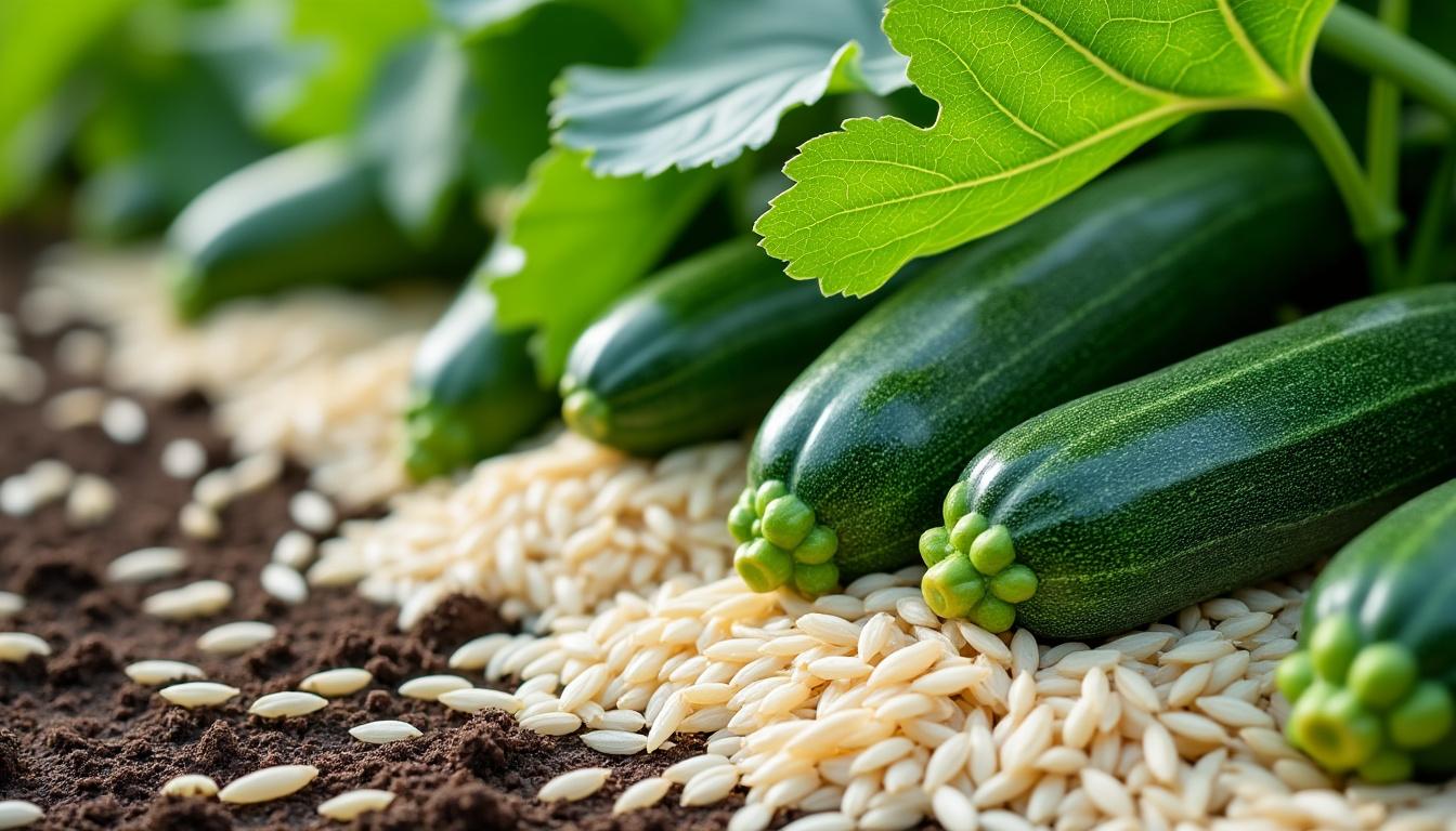 apprenez pourquoi placer du riz au pied des courgettes peut améliorer leur croissance, protéger les racines et favoriser une récolte plus abondante dans votre potager.