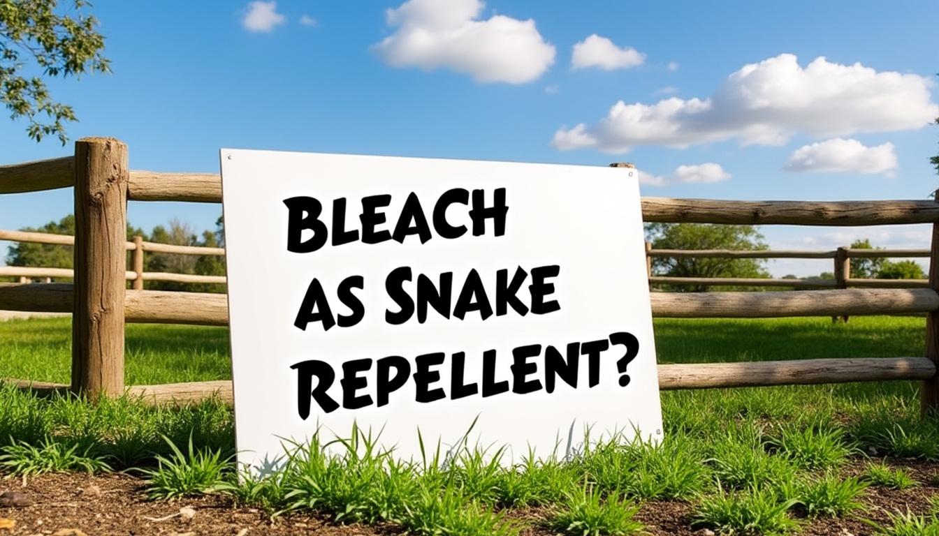 découvrez pourquoi l'utilisation de la javel pour éloigner les serpents peut être dangereuse, tant pour votre santé que pour l'environnement. informez-vous sur les risques et les alternatives plus sûres.