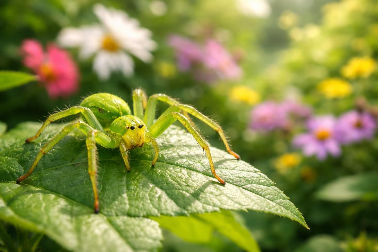 découvrez comment identifier facilement l'araignée verte présente dans les jardins en france grâce à nos conseils pratiques et détaillés.