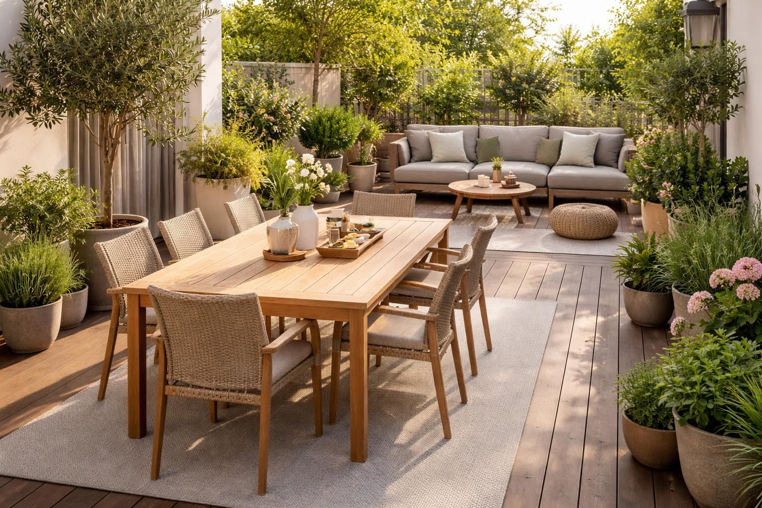 découvrez comment aménager votre terrasse en alliant mobilier confortable, plantes décoratives et une circulation fluide pour un espace extérieur agréable et fonctionnel.