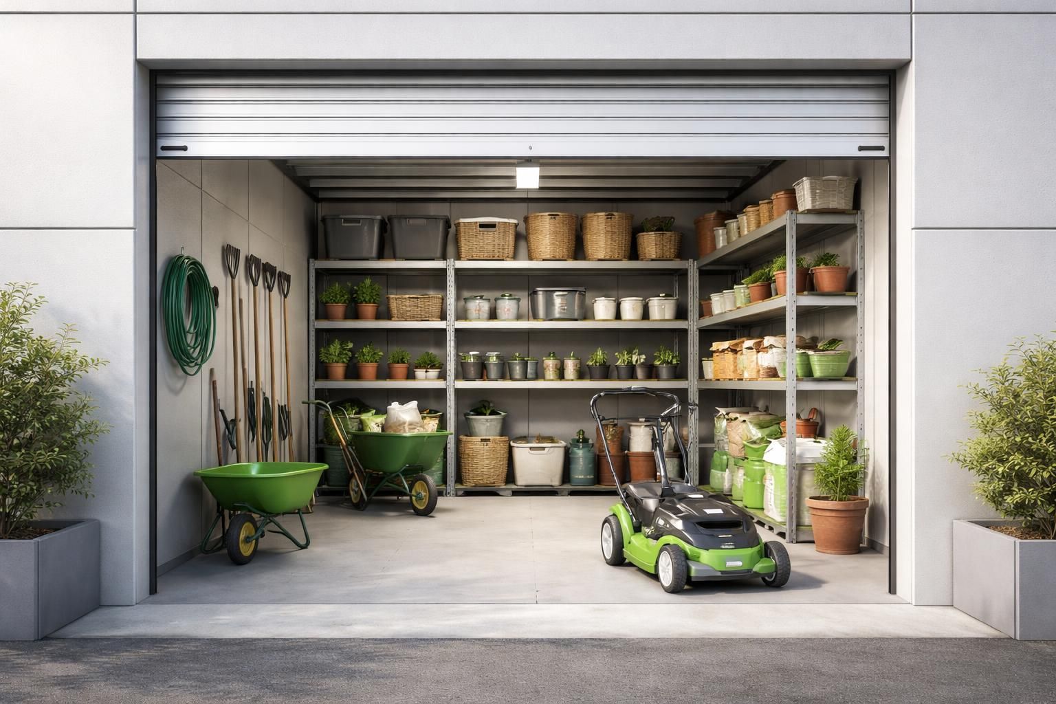 découvrez le coût réel d’un garde-meuble de 50 m3 et stockez votre matériel de jardin en toute transparence, sans surprise de prix.