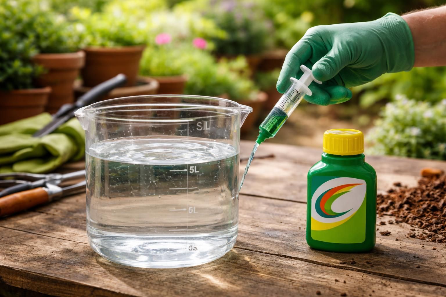 découvrez comment doser correctement le roundup pour 5 litres d'eau en jardinage afin d'assurer une utilisation efficace et sécurisée de cet herbicide.