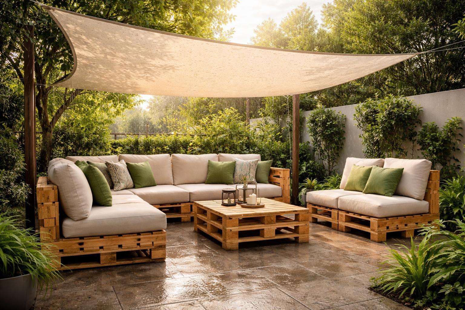 découvrez comment protéger efficacement votre mobilier de jardin en palette contre la pluie et le soleil pour prolonger sa durée de vie et conserver son esthétique.