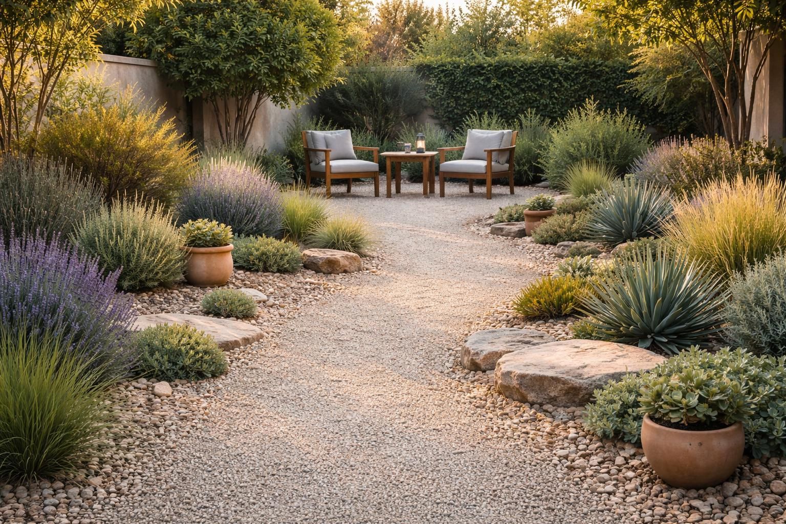 découvrez comment utiliser le gravier pour créer un jardin sans entretien, alliant esthétique et praticité pour un espace extérieur réussi et facile à vivre.