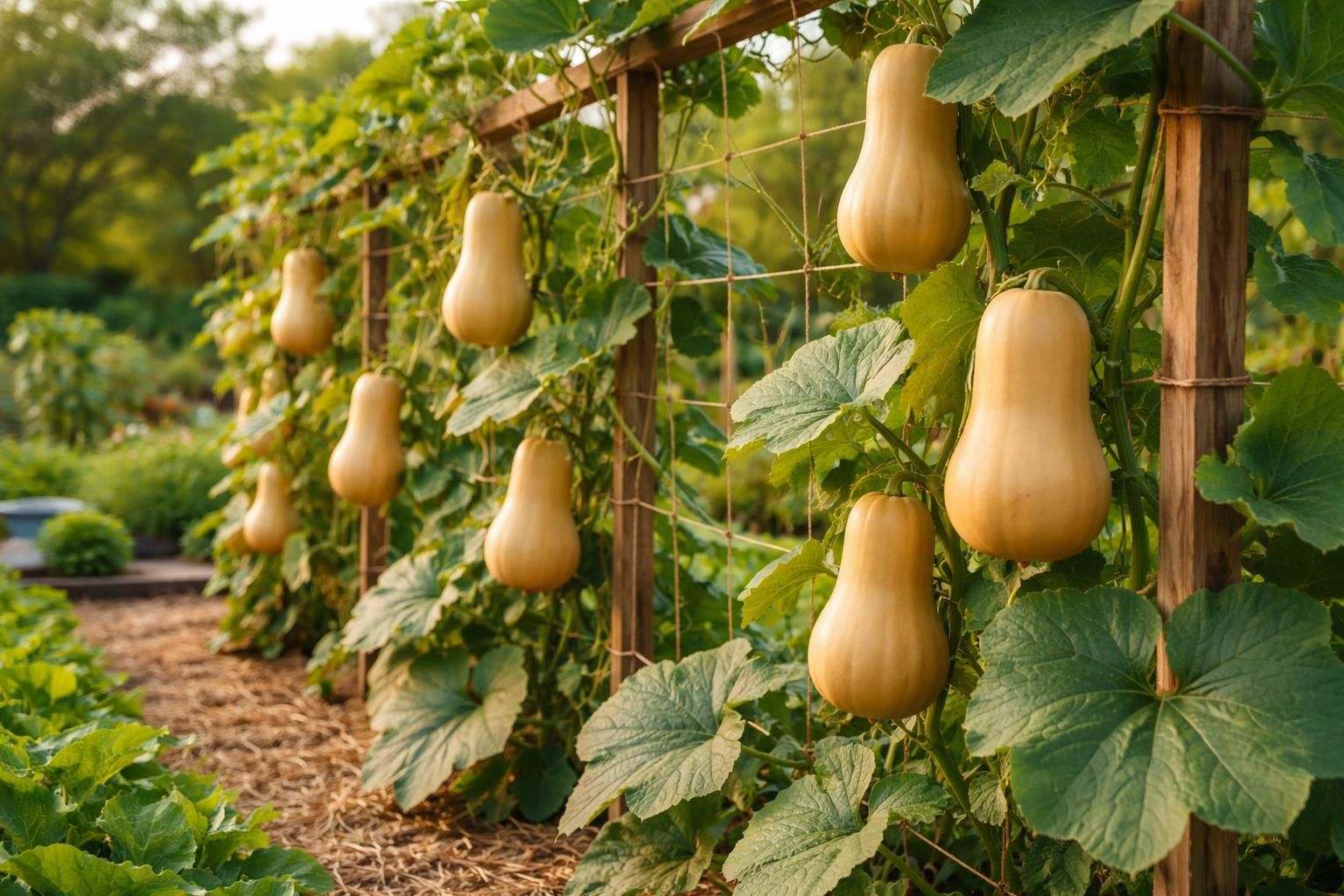 découvrez les techniques essentielles pour réussir une culture de butternut verticale, maximisant espace et rendement pour une récolte abondante et de qualité.