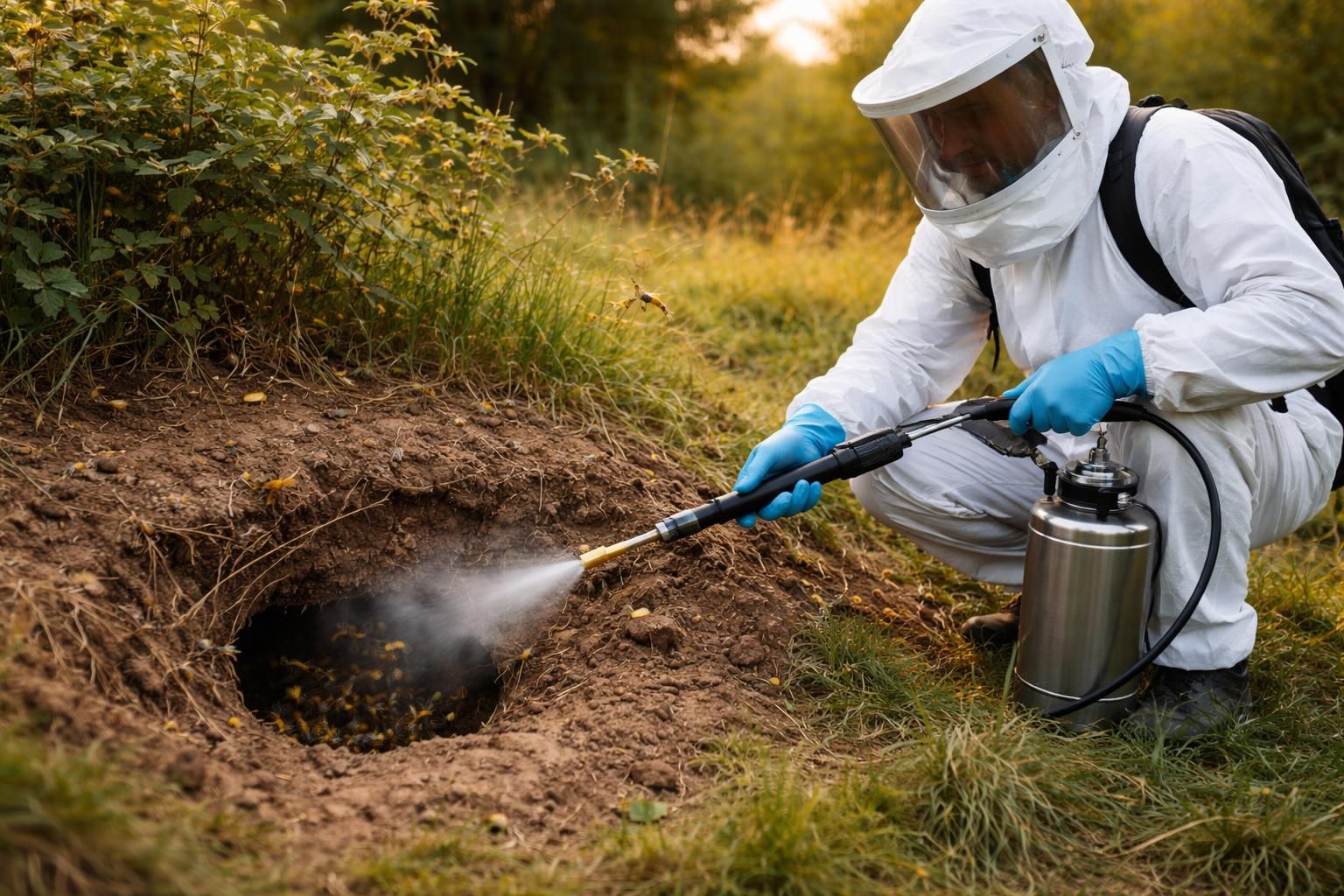 découvrez les méthodes efficaces et sécurisées pour détruire un nid de guêpes sous terre. conseils pratiques pour éliminer ces nuisibles rapidement et en toute sécurité.