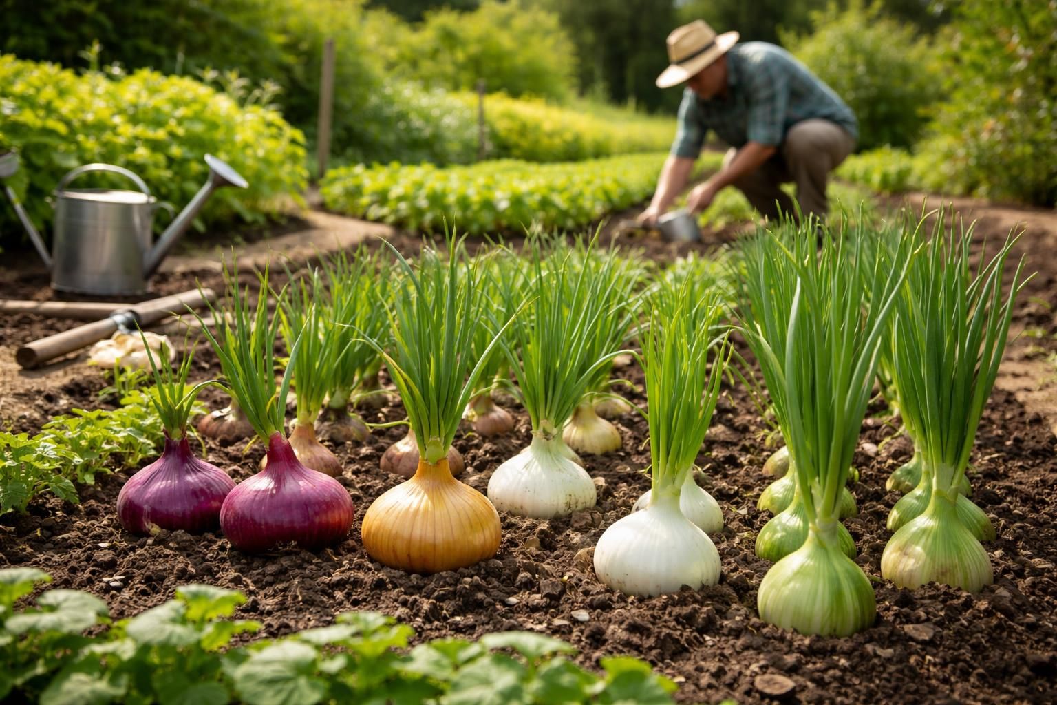découvrez les meilleures variétés d'oignons à cultiver et nos conseils pratiques pour leur entretien au potager, afin d'obtenir une récolte abondante et savoureuse.
