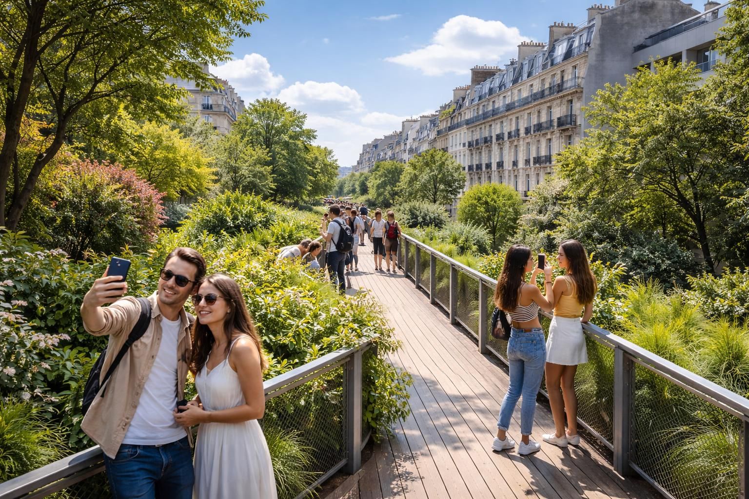 découvrez pourquoi le highline park à paris est l'endroit parfait pour vos photos instagram grâce à ses paysages urbains uniques, son ambiance moderne et ses vues imprenables.