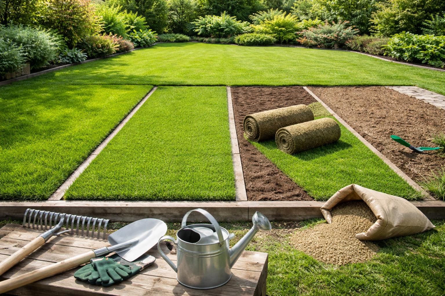 découvrez notre guide complet sur le prix pour refaire une pelouse et trouvez les meilleurs matériaux adaptés à votre jardin pour une pelouse parfaite.