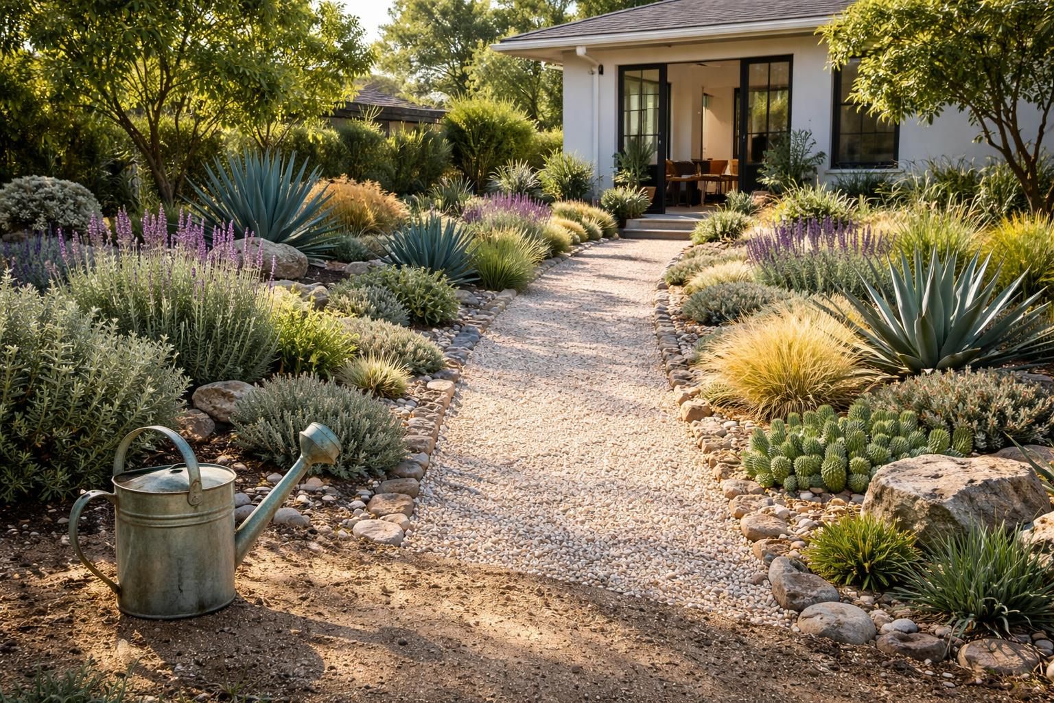 apprenez à remplacer votre gazon par des graviers pour économiser de l'eau tout en embellissant votre jardin de manière durable et écologique.