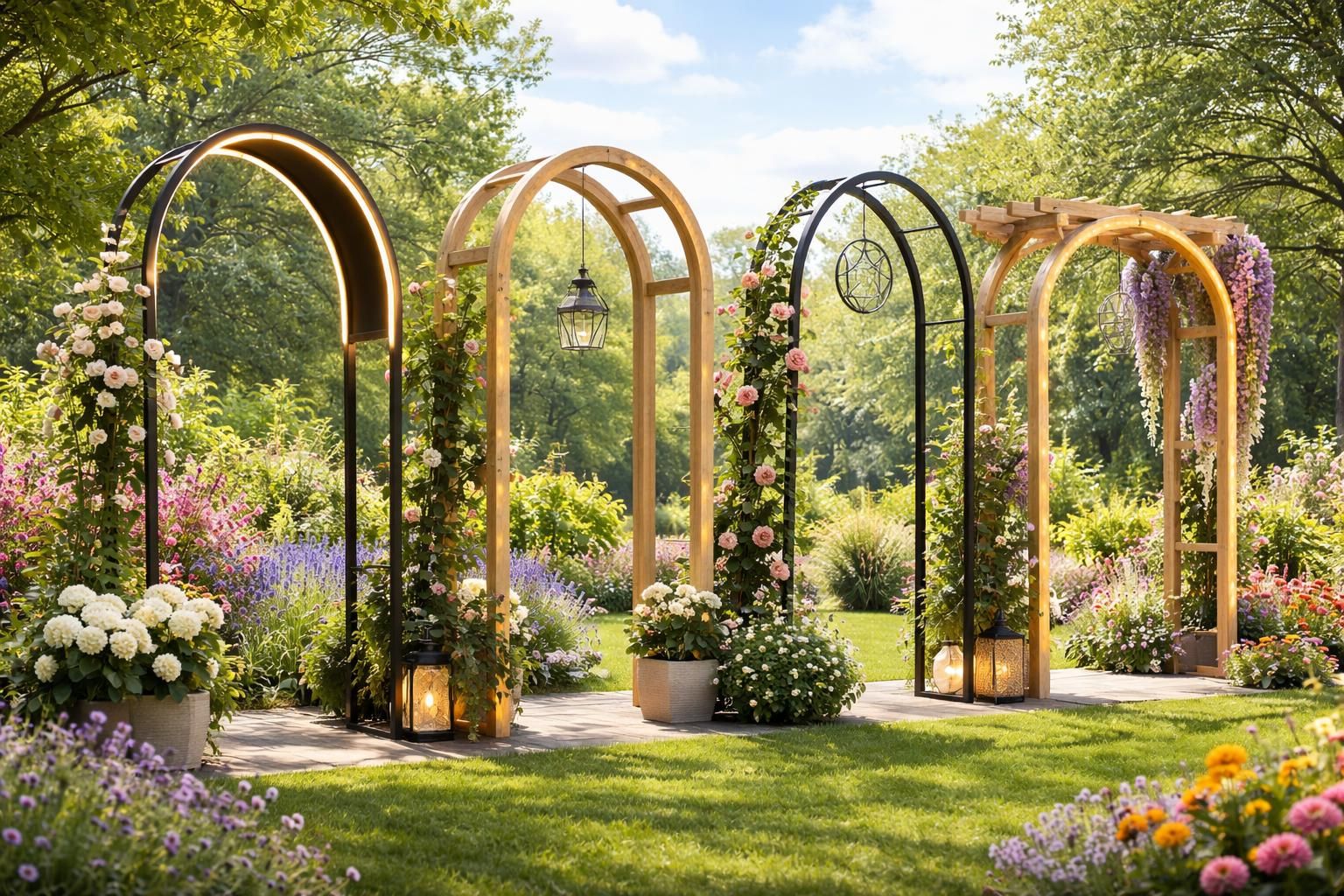 explorez les dernières tendances des arceaux de jardin disponibles chez gifi en 2026 pour sublimer votre espace extérieur avec style et originalité.