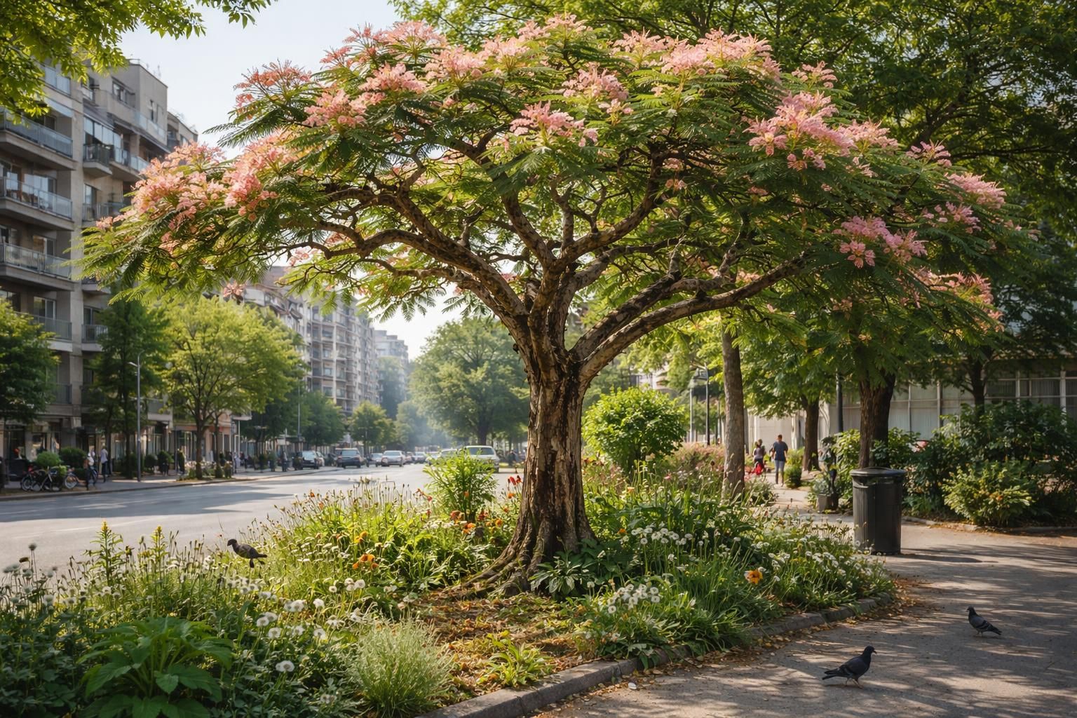 découvrez l'impact de la durée de vie de l'albizia toxique sur la biodiversité urbaine et les enjeux écologiques associés à cet arbre envahissant en milieu urbain.