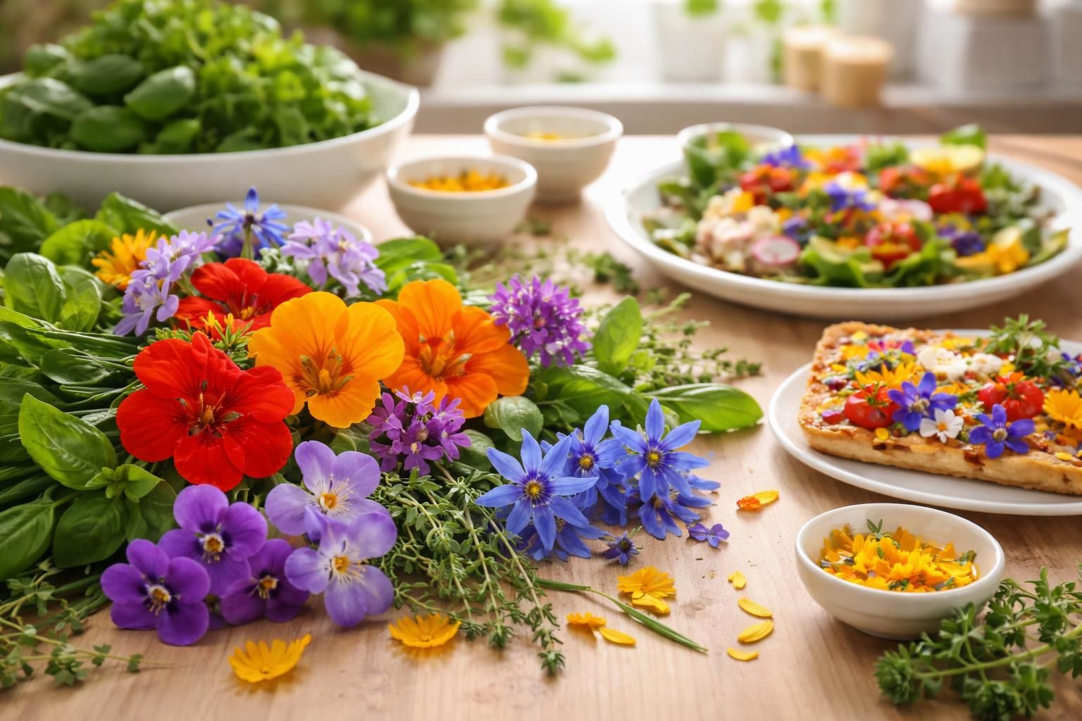 découvrez les espèces de fleurs comestibles et apportez une touche de saveur et de couleur à vos plats avec ces délices naturels.