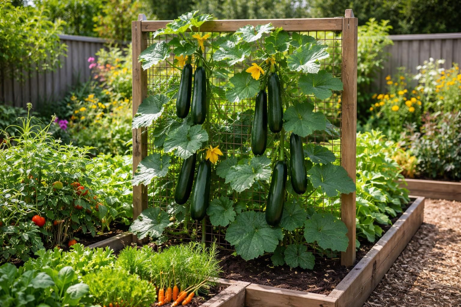 découvrez pourquoi cultiver des courgettes verticalement est idéal pour optimiser l'espace dans les petits jardins, améliorer la récolte et faciliter l'entretien.