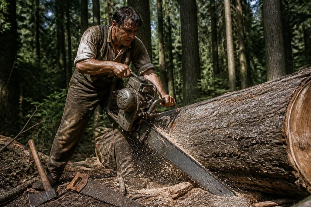 découvrez les raisons qui ont conduit à l'invention de la tronçonneuse et comment cet outil a révolutionné le travail du bois en le rendant plus facile et efficace.