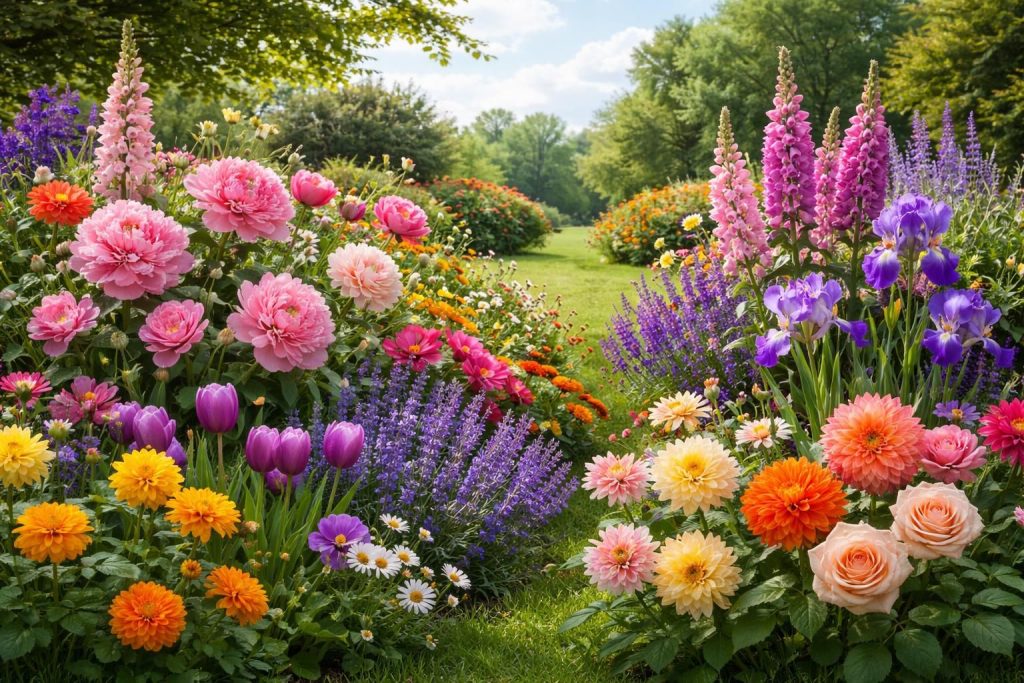 découvrez le top 10 des variétés de fleurs idéales pour les climats tempérés, avec des conseils de culture et d'entretien pour embellir votre jardin toute l'année.